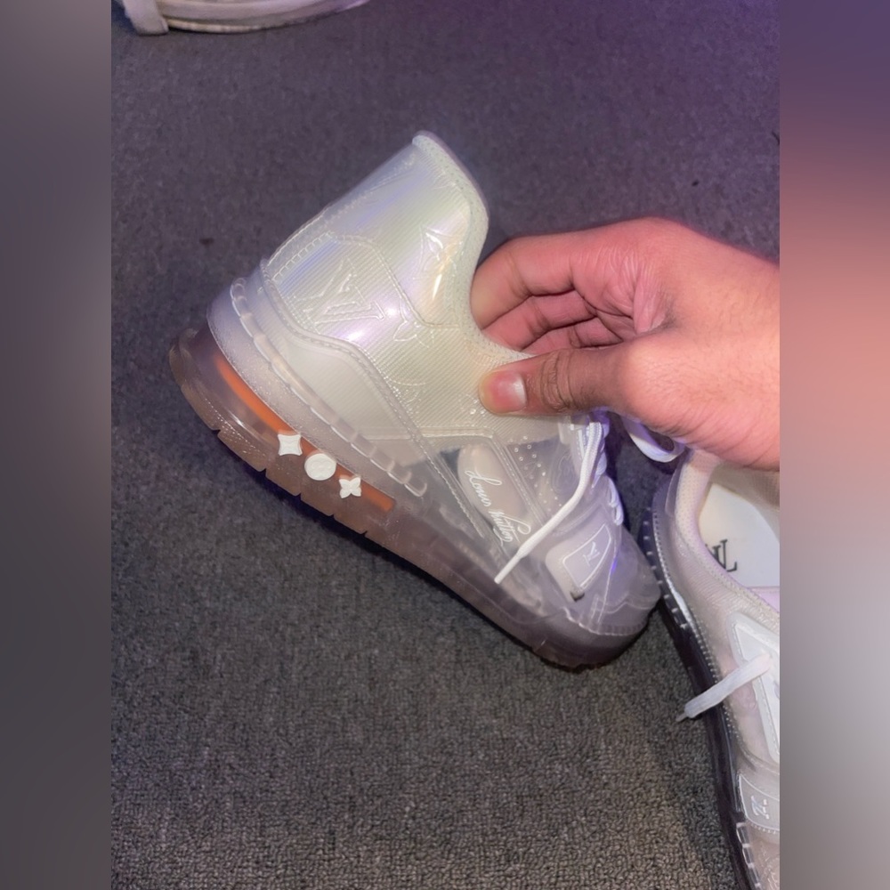 Louis Vuitton Transparent Trainer Sneakers - Picture 6 of 8